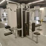 Four station multi-gym machine with independent workout stations – AitchFitness