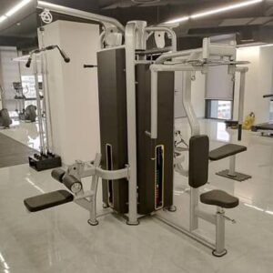 Four station multi-gym machine with independent workout stations – AitchFitness