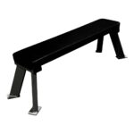 Flat workout bench for strength training and dumbbell exercises – AitchFitness