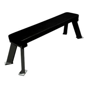 Flat workout bench for strength training and dumbbell exercises – AitchFitness